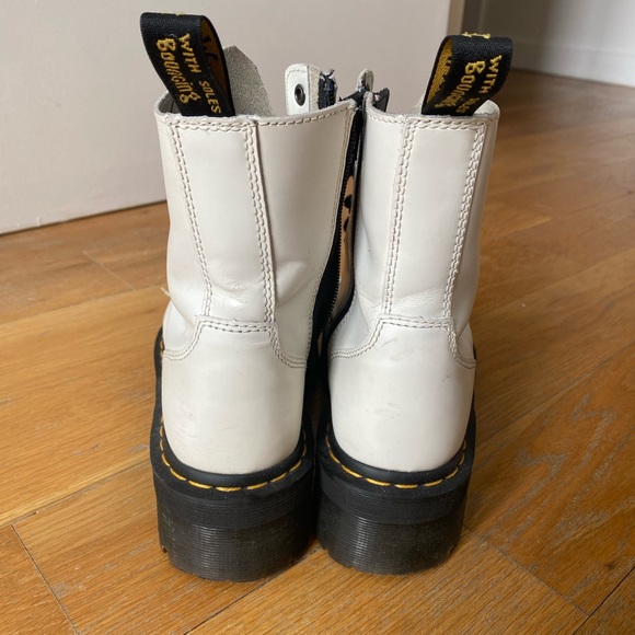 White Jadon Doc Martens - Picture 4 of 6